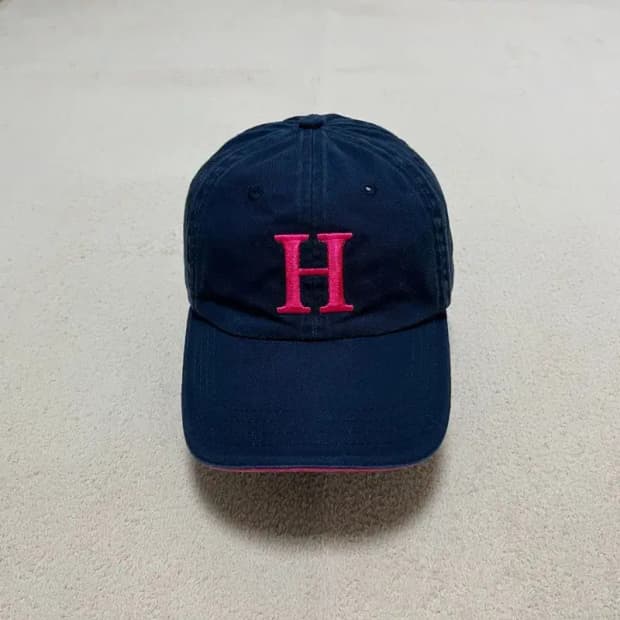 [OS] TOMMY HILFIGER 타미힐피거 배색 베이스볼 캡 모자