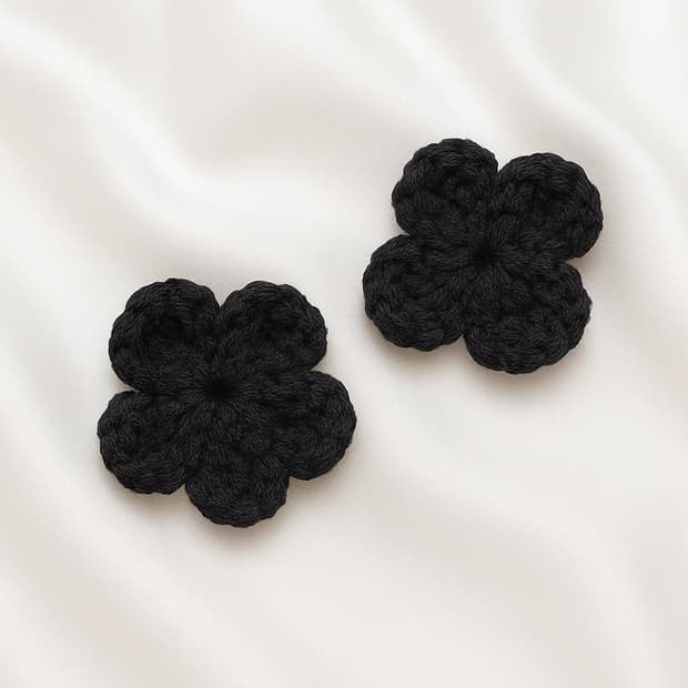 플라워 니트 브로치 Flower Knit Brooch SET