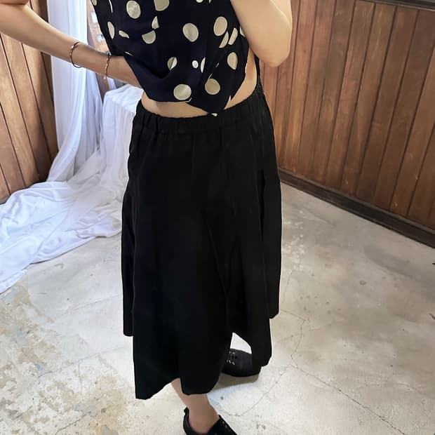 COMME DES GARCONS pleats skirt