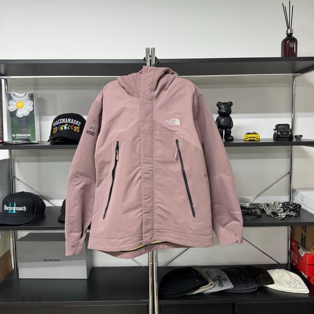 노스페이스 리얼벤트 더스트핑크 윈드브레이커 자켓 XL