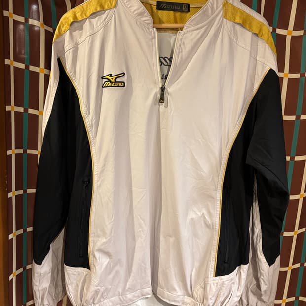 미즈노프로 야구 바람막이아노락