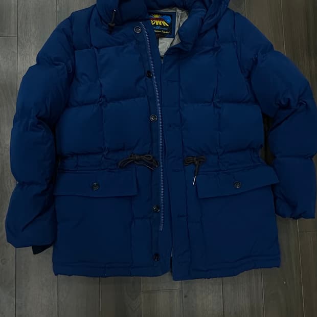 에디바우어 카라코람 구스다운 블루 L  