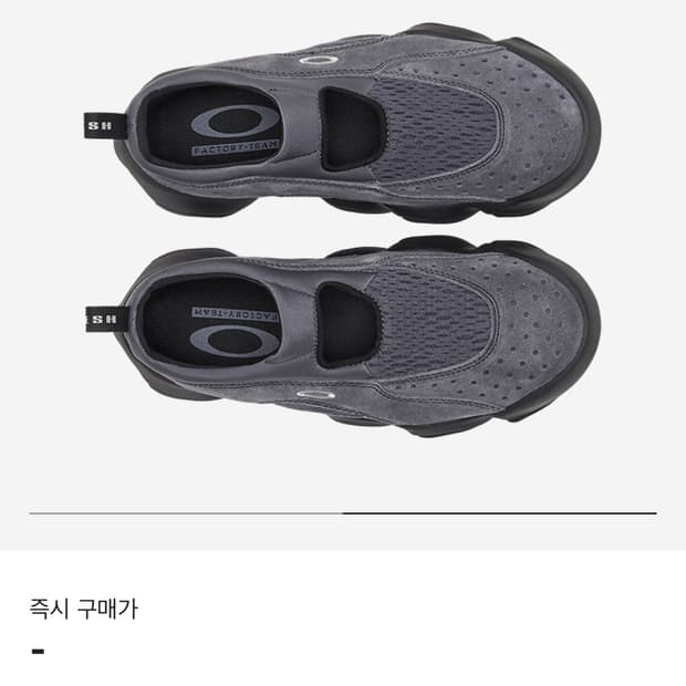 (새상품) 오클리 팩토리 팀 플래시 샌들 블랙