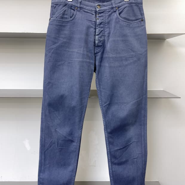 메종 마르지엘라 13fw 백 스티치  데님 진 