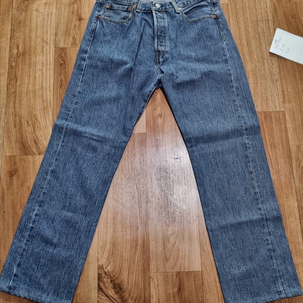리바이스 501 청바지 W33 L32