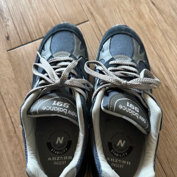 뉴발란스 made in UK Navy