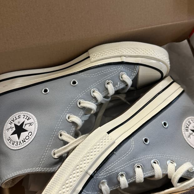 컨버스 하이 울프그레이 245