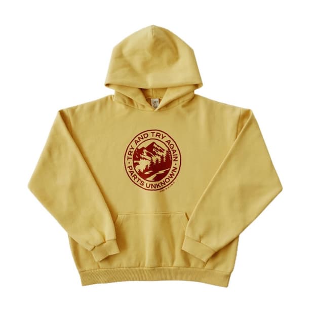 [교환] L->M 컬렉트피시스 tata 후드티 옐로우