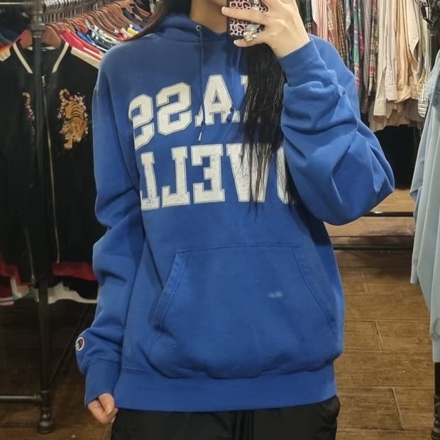 [Hi]  champion 챔피온 후드티 블루