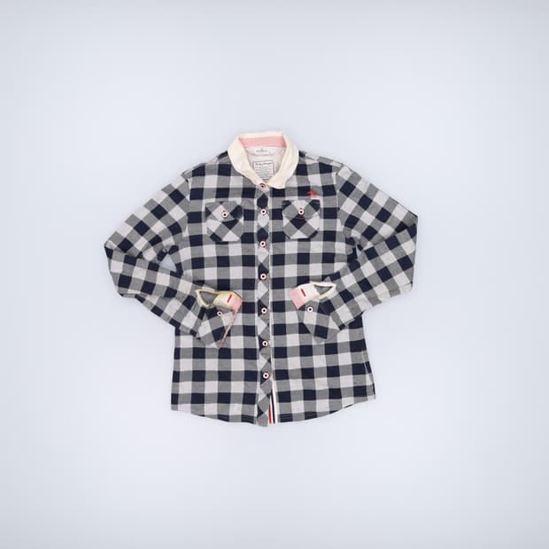 M 먼싱웨어 여성 체크셔츠 0305H1