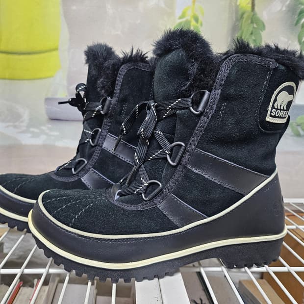 소렐 여성 방한부츠 225 티볼리 스웨이드 방한화 털 앵클부츠 LB62
