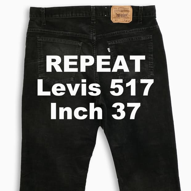 빈티지 리바이스 517 코듀로이 80s USA 37인치 LV5173869