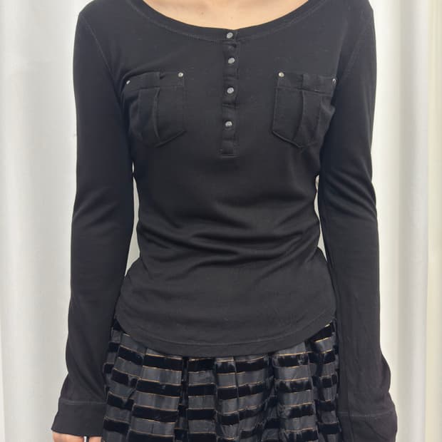 comme ca du mode pocket slim top