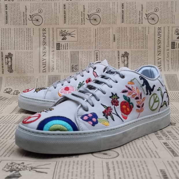 폴스미스 자수패치 남성스니커즈275