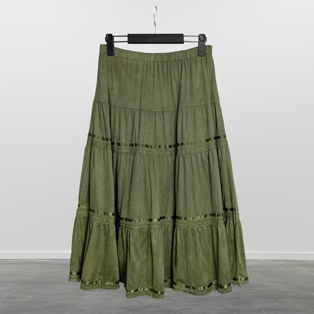 CHARMING 롱 스커트 