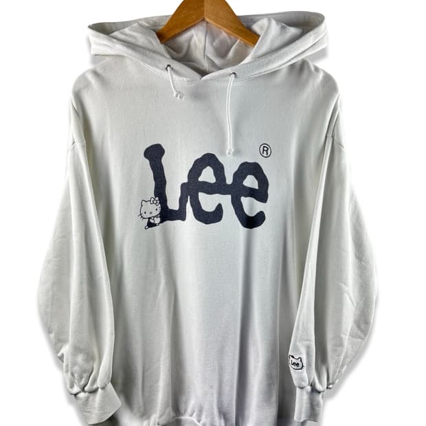 헬로키티X얼스뮤직X LEE 콜라보 후디1974