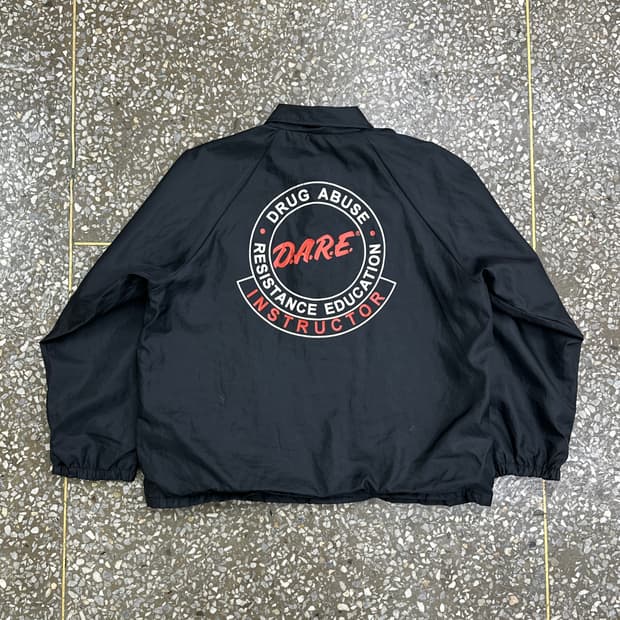 90s USA DARE 나일론 코치 자켓 XL