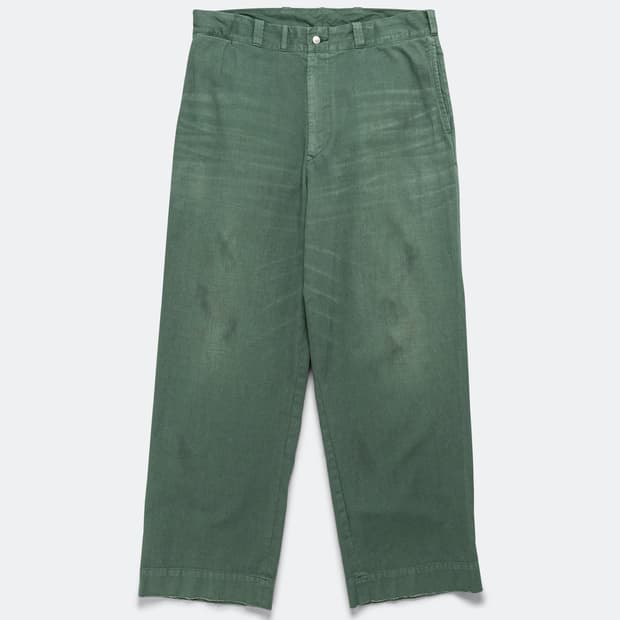 26ss Vintage Twill Work Pants 2사 그린