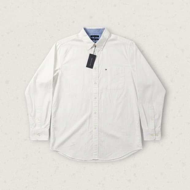 TOMMY HILFIGER 타미힐피거 셔츠 화이트 3XL