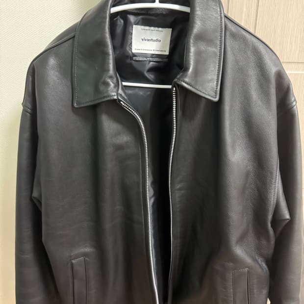 비바스튜디오 가죽자켓 m