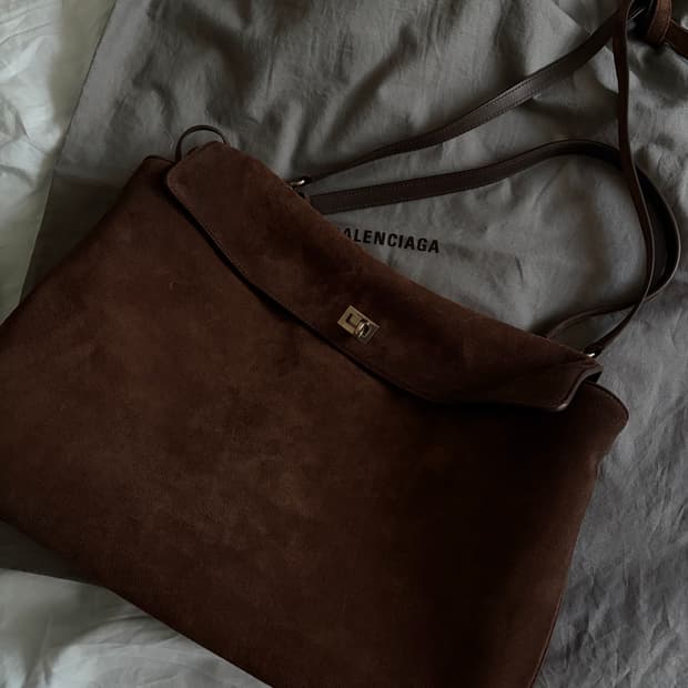 발렌시아가 로데오 라지 스웨이드