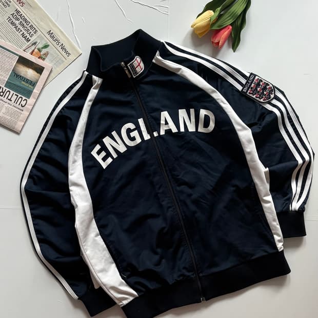 빈티지 잉글랜드 로고 져지 