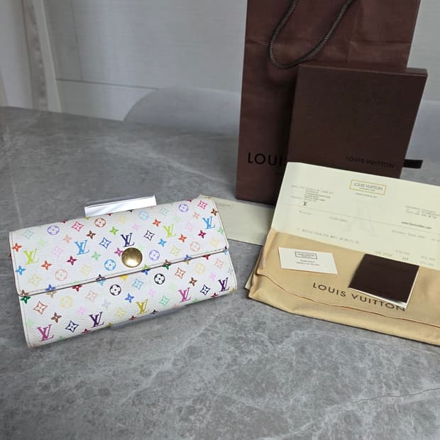 [정품] 루이비통 모노그램 무라카미 사라 장지갑 풀구성 