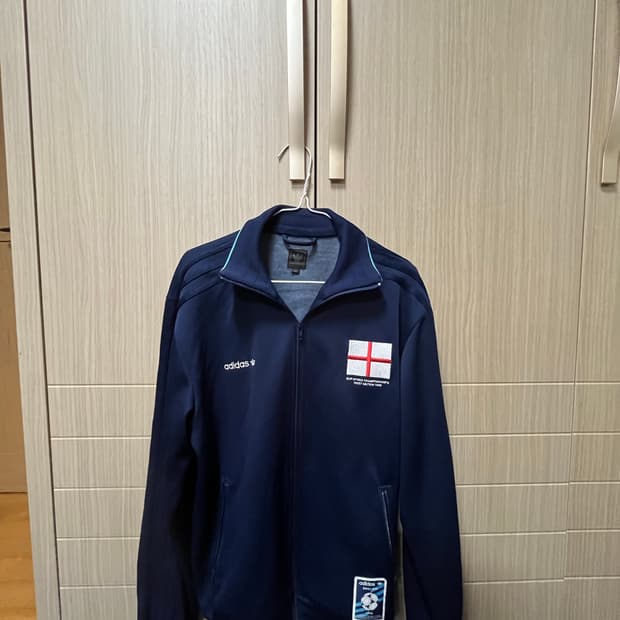 아디다스 잉글랜드 트랙탑 져지 네이비 100 L