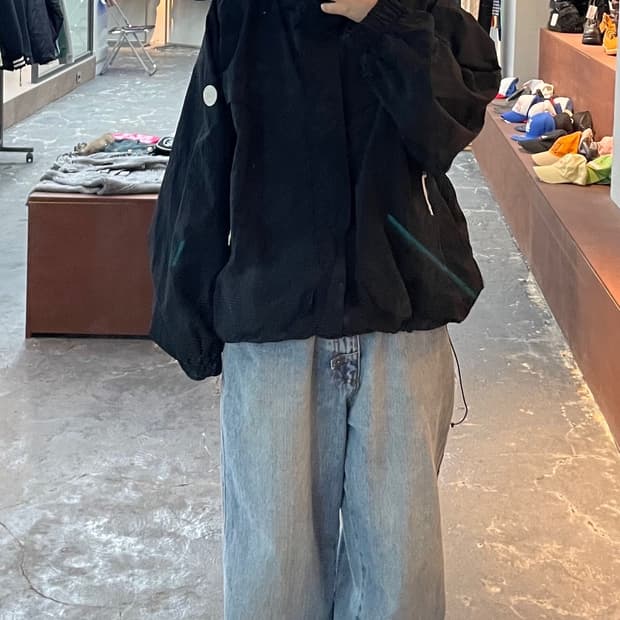 트래블 어프로칭 후드 윈드브레이커재킷 H919