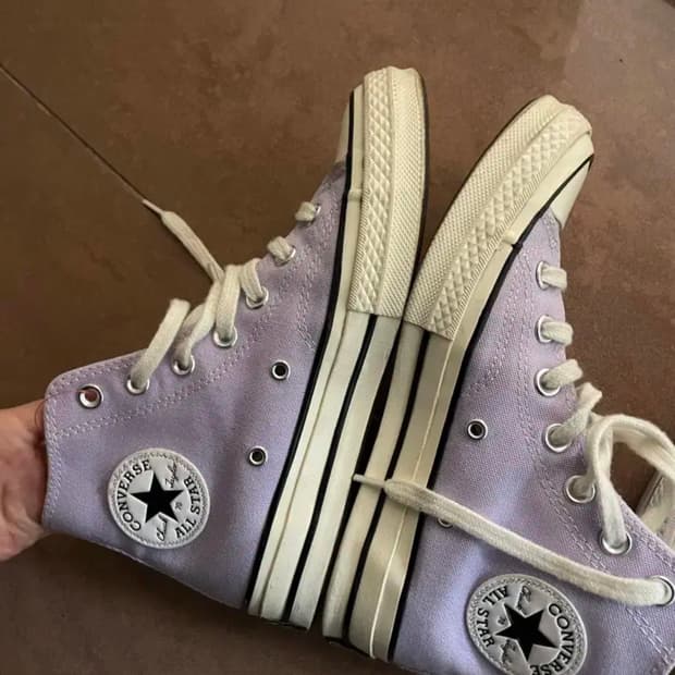 컨버스 척테일러 1970s 하이 퍼플 연보라 라일락 라벤더 240 235