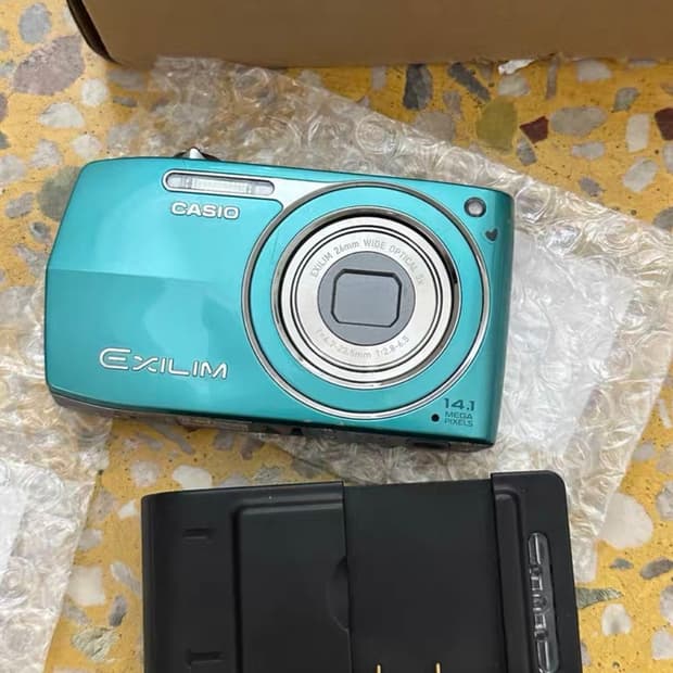 모카 디카 카시오 엑슬림 z2300 블루 디지털카메라