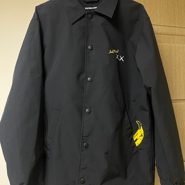 KAWS x Andy Warhol 코치 자켓(S사이즈)