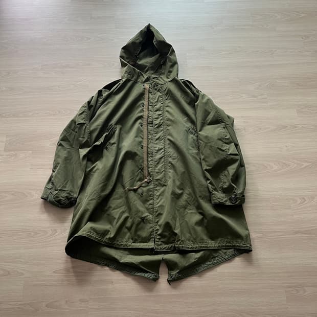 오리지널 밀리터리 M51 피시테일 파카