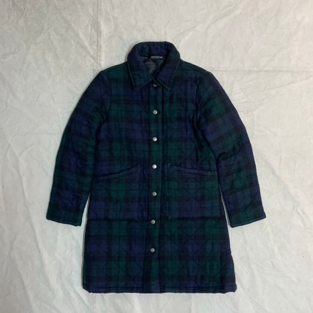 매킨토시 퀼팅 코트