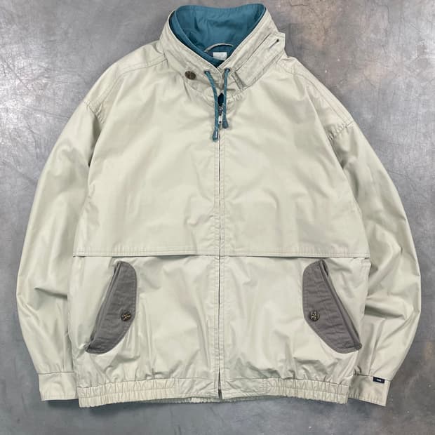 런던포그 더블카라 해링턴 세일러 자켓