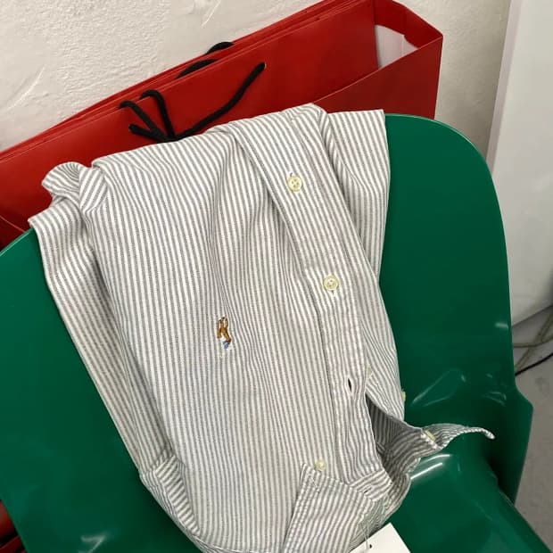 폴로 랄프로렌 스트라이프 셔츠 (Man S) / [11491]