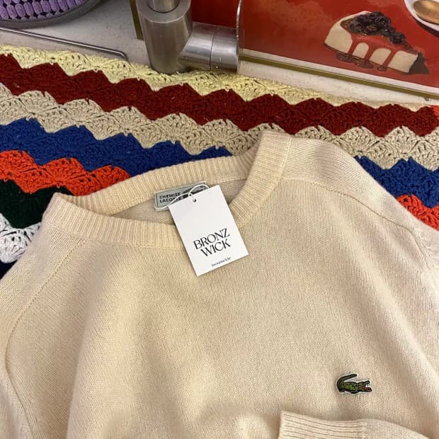 라코스테 라운드 울 니트 (Man L) / [11521]