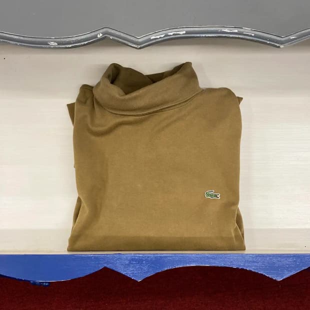 라코스테 목폴라 티셔츠 (Man XL) / [11597]