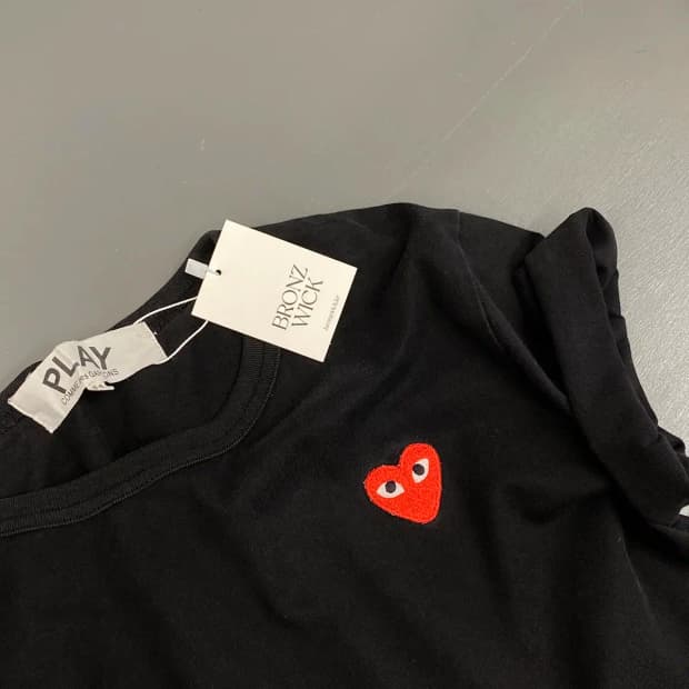 꼼데가르송 라운드 반팔 티셔츠 (Man M) / [11601]