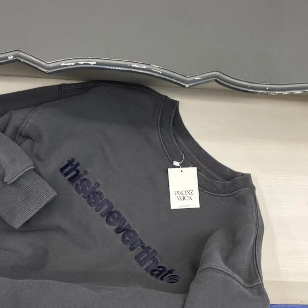 디스이즈네버댓 기모 맨투맨 (Man L) / [11657]