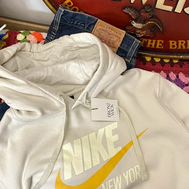 나이키 기모 후드 티셔츠 (Man L) / [11688]