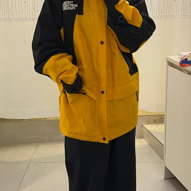 노스페이스 배색 점퍼 (Man 2XL) / [11841]