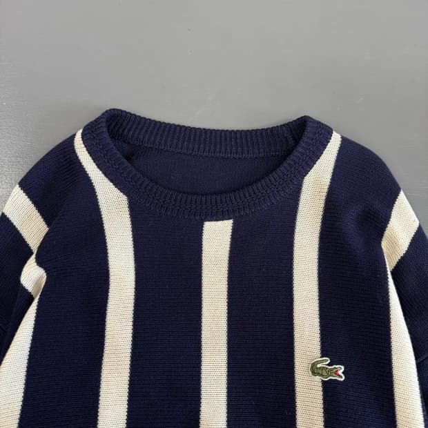 라코스테 스트라이프 니트 (Man 2XL) / [11867]
