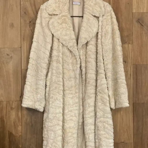 막스앤코 퍼 롱코트 (B0198)