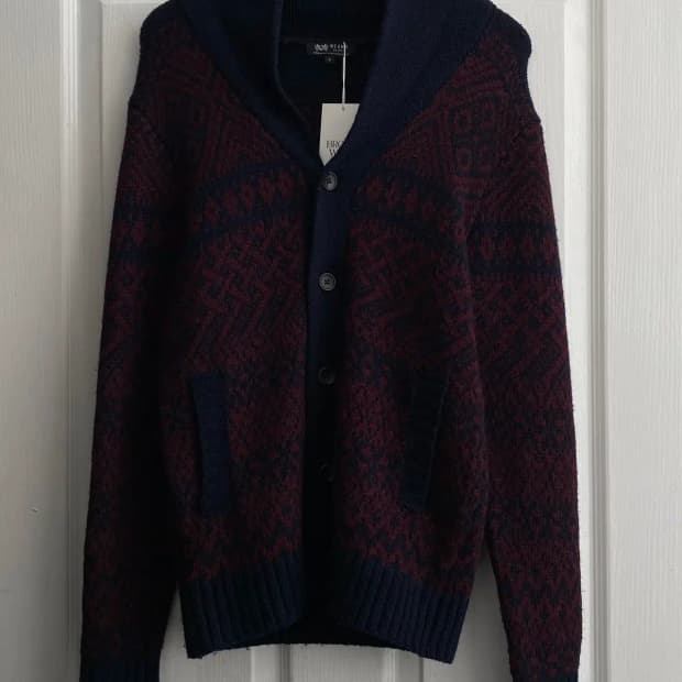 빔즈 패턴 가디건 (Man S) / [12002]