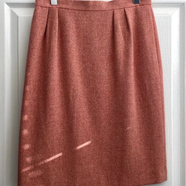 크리스찬 디올 핀턱 울 스커트 (30) / [12052]