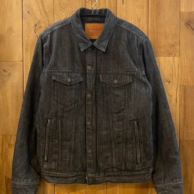 리바이스 데님 누빔 자켓 (B0472)