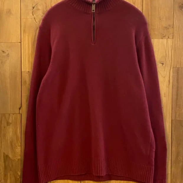 버버리 반집업 니트 (B0519)