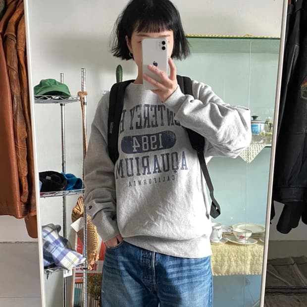 챔피온 리버스위브 맨투맨 (Man XL) 12414