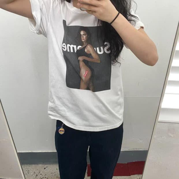 슈프림 프린팅 1/2 티셔츠 (Man M) 12468